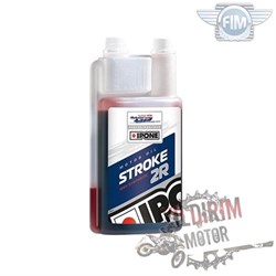 İPONE Stroke 2R / 2T Esterli %100 Sentetik Yarış Ve Performans Motor Yağı (1L)